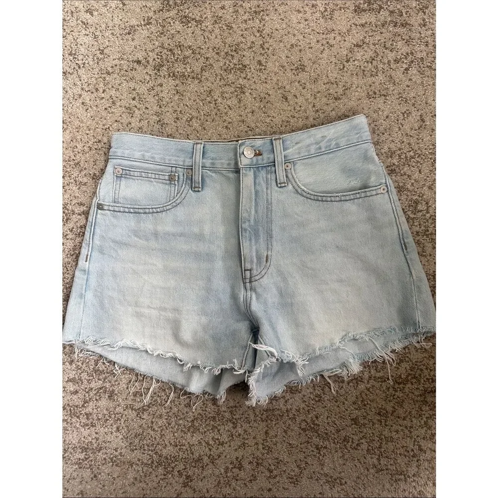 Madewell Relaxed Denim Shorts 25 - Picture 2 of 8